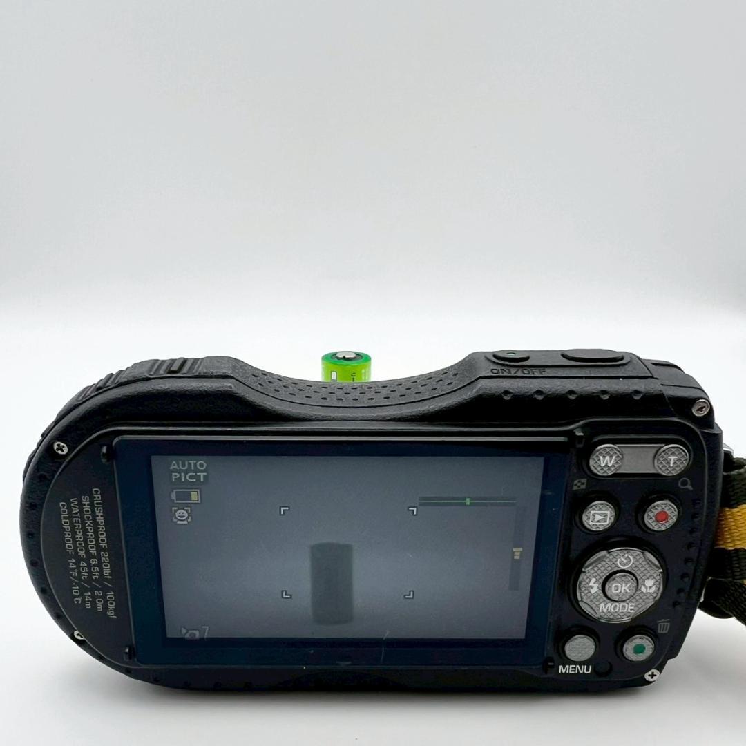 【完動品】PENTAX WG-3 コンデジ ブラック 動作確認済