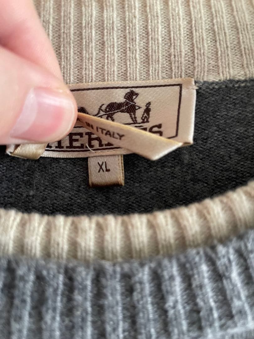 【名品図鑑】 mid00s Hermes pure wool sweater