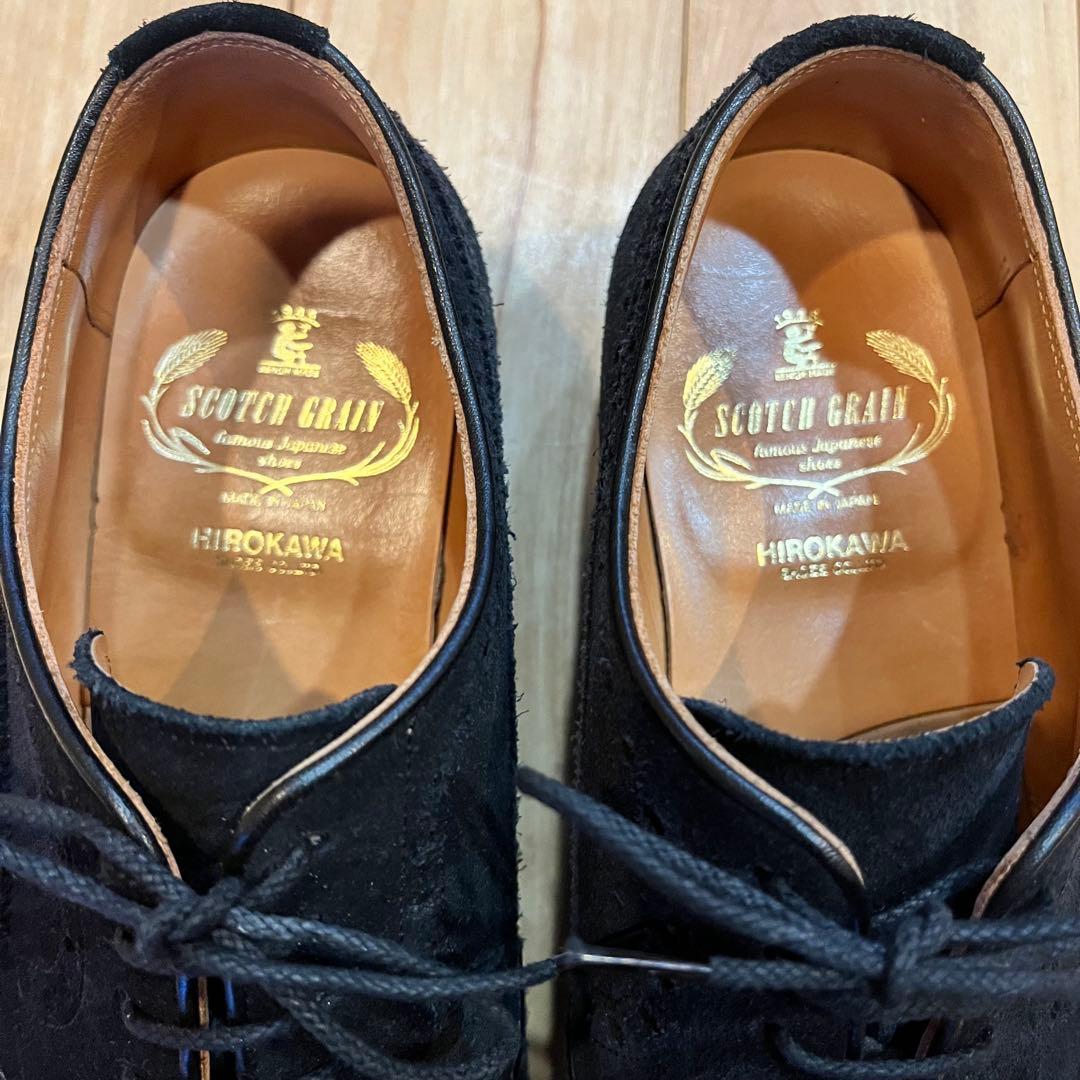 Mr.J　スコッチグレイン HIROKAWA ブラック　25cm