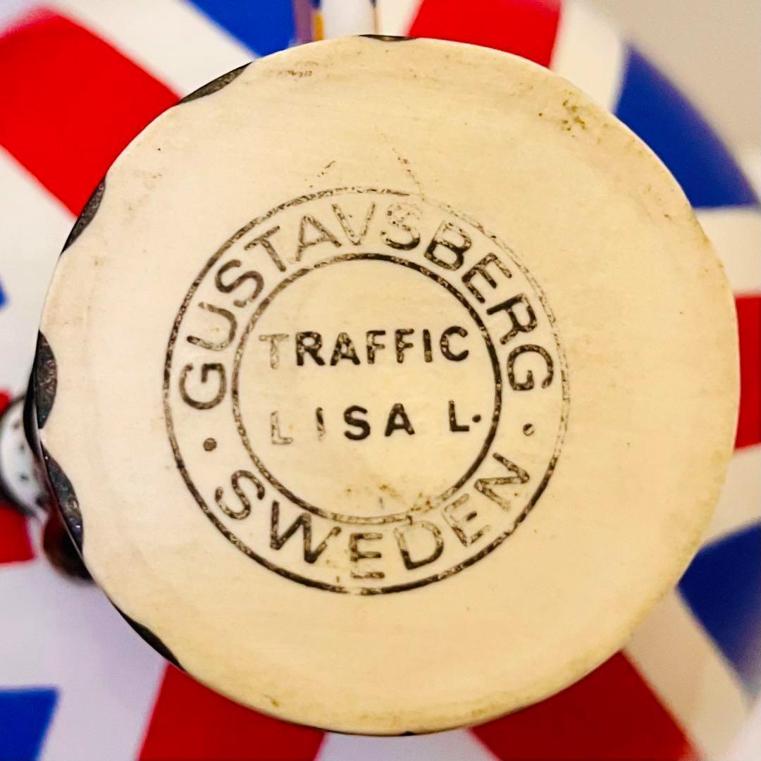 【リサラーソン/トラフィック/気球(大)】バルーン/北欧/美品/スタンプ付