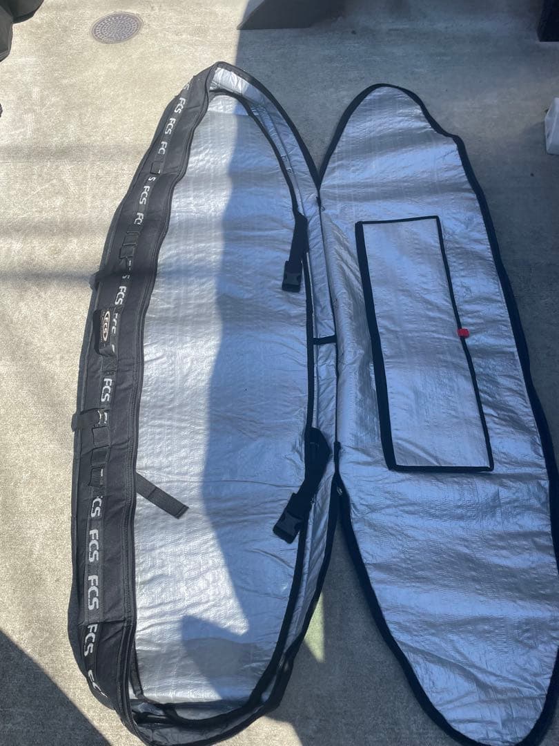 FCS サーフボードケース ダブルケース