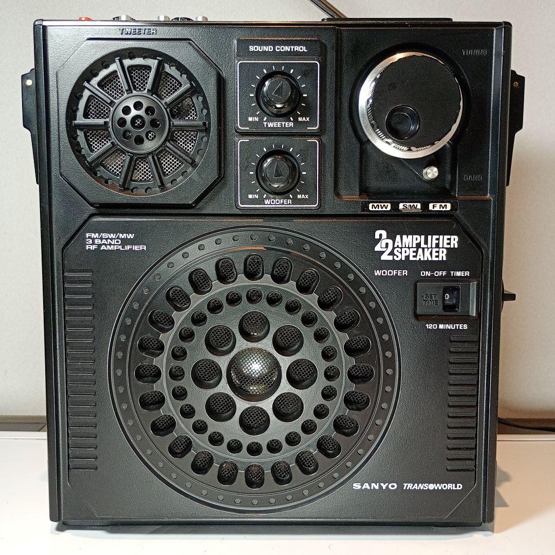 SANYO ラジオ RP7600 動作品　電源コード付　何ヶ所か整備しています