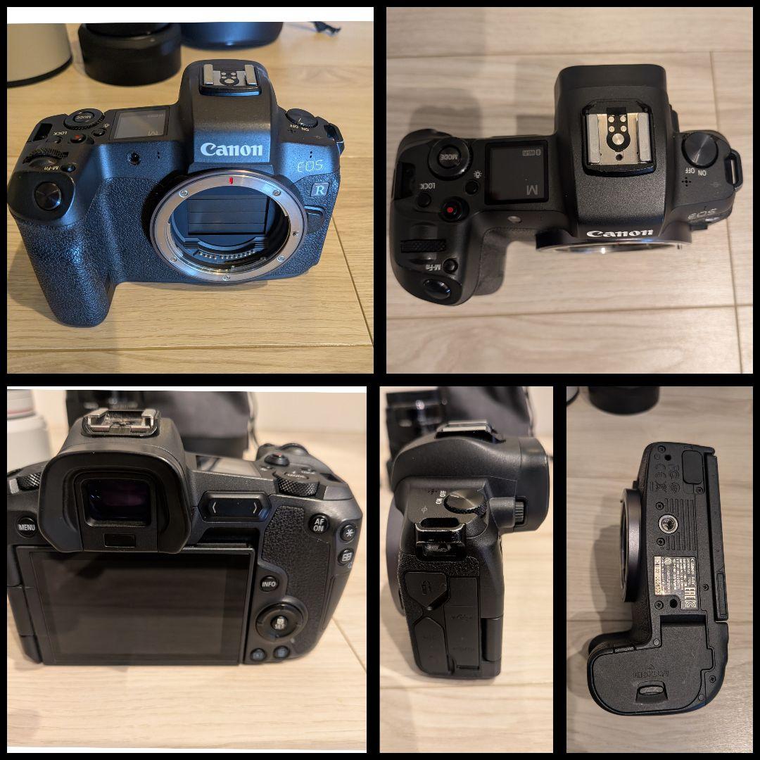 Canon EOS R 本体RF70-200 RF85mm 他レンズ4本おまけ