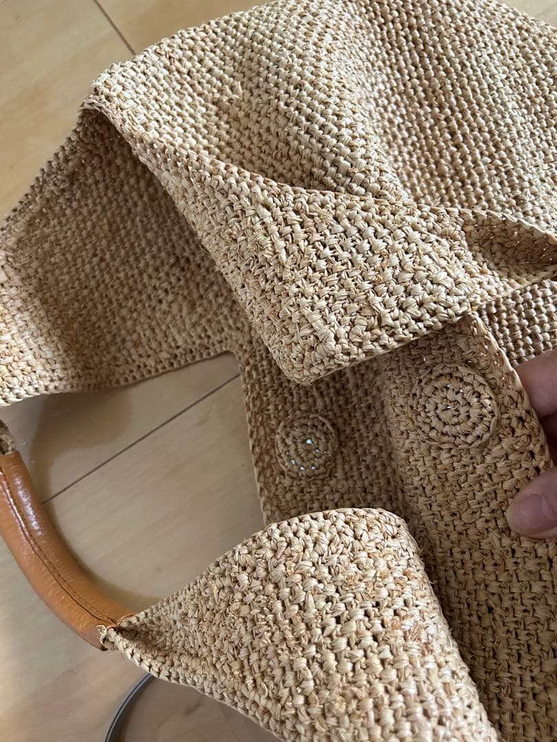 HELEN KAMINSKI 　ベージュ かごバッグ