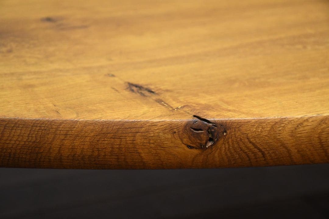 DIK61 飛騨産業 HIDA キツツキ 森のことば 半円形リビングテーブル