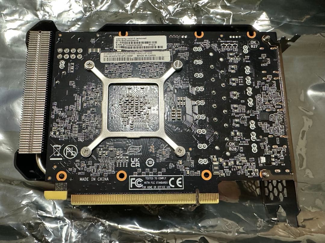 グラフィックボード・グラボ・ビデオカード palit 4060ti