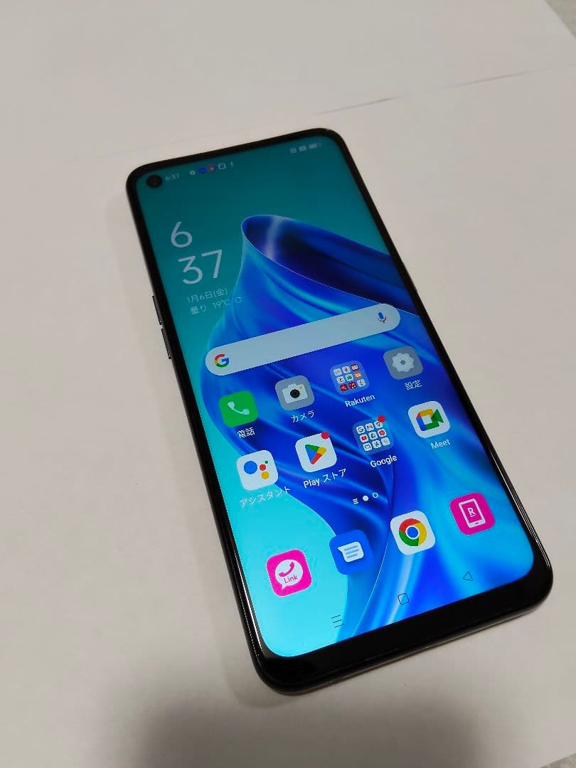 OPPO Reno 5 (SIMフリー端末) シルバーブラック 本体