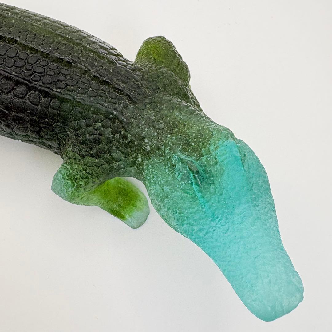 ワニ アリゲーター クリスタル 水晶 ドーム フランス ナンシー エミールガレ