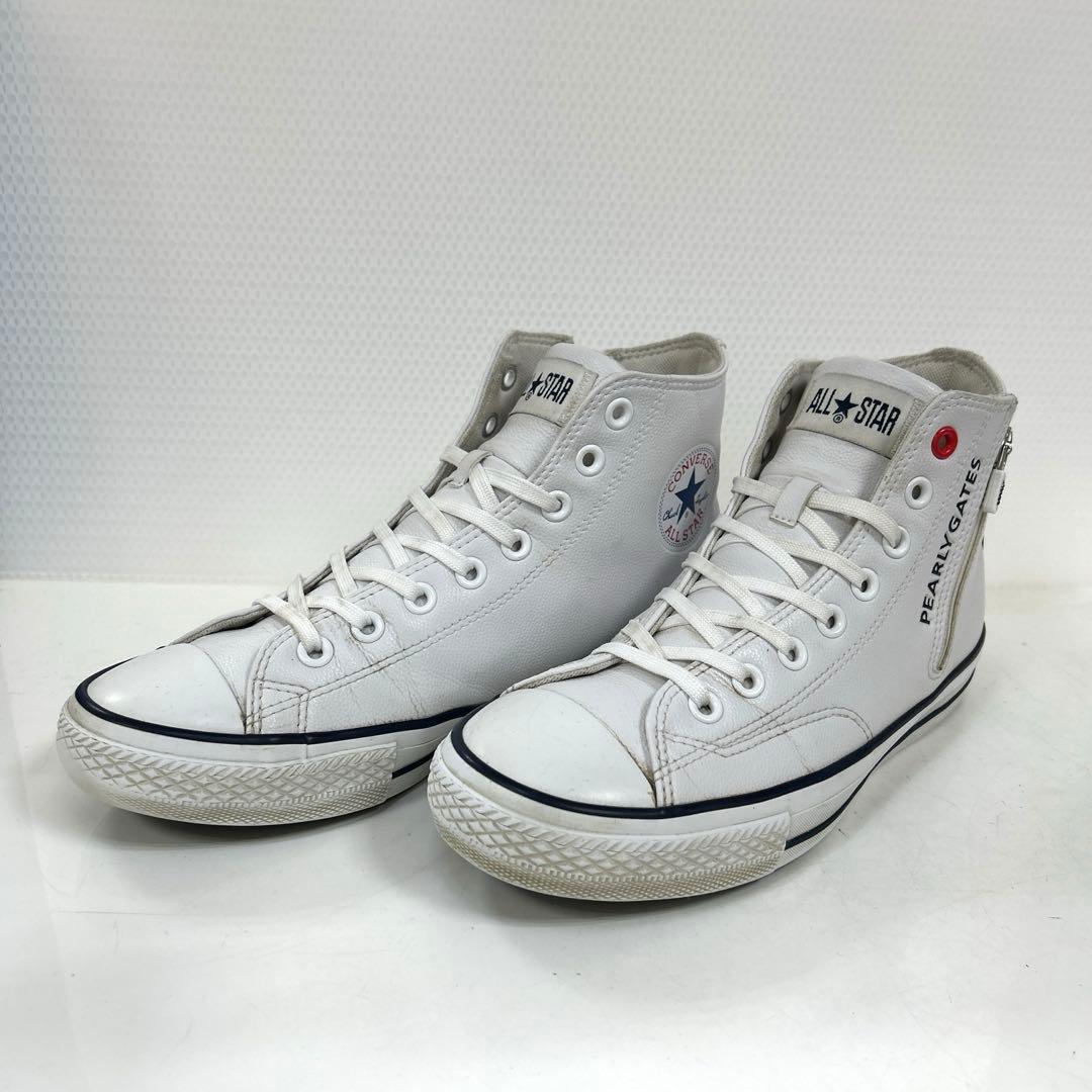 USED★26.5cm★パーリーゲイツ×コンバース コラボモデル❗️スパイクレス