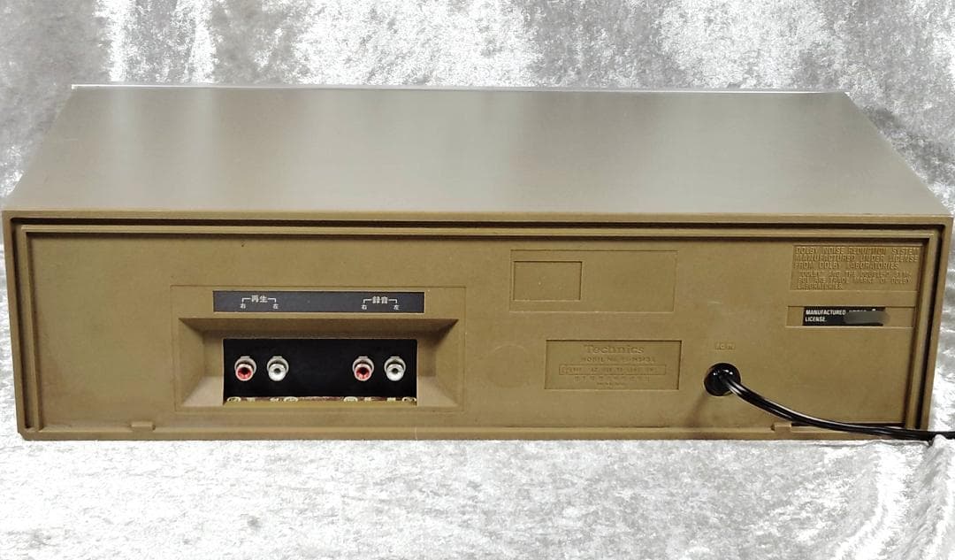 Technics RS-M240X カセットデッキ 録音再生良好