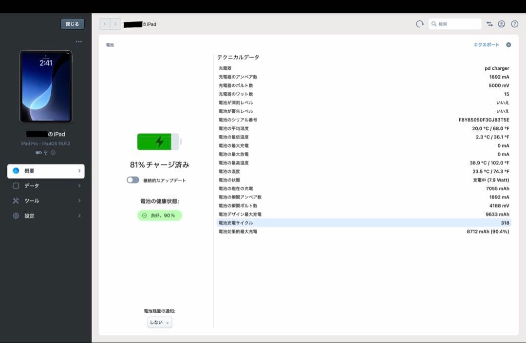 Apple iPad Pro 12.9インチ 第3世代 64GB シルバー
