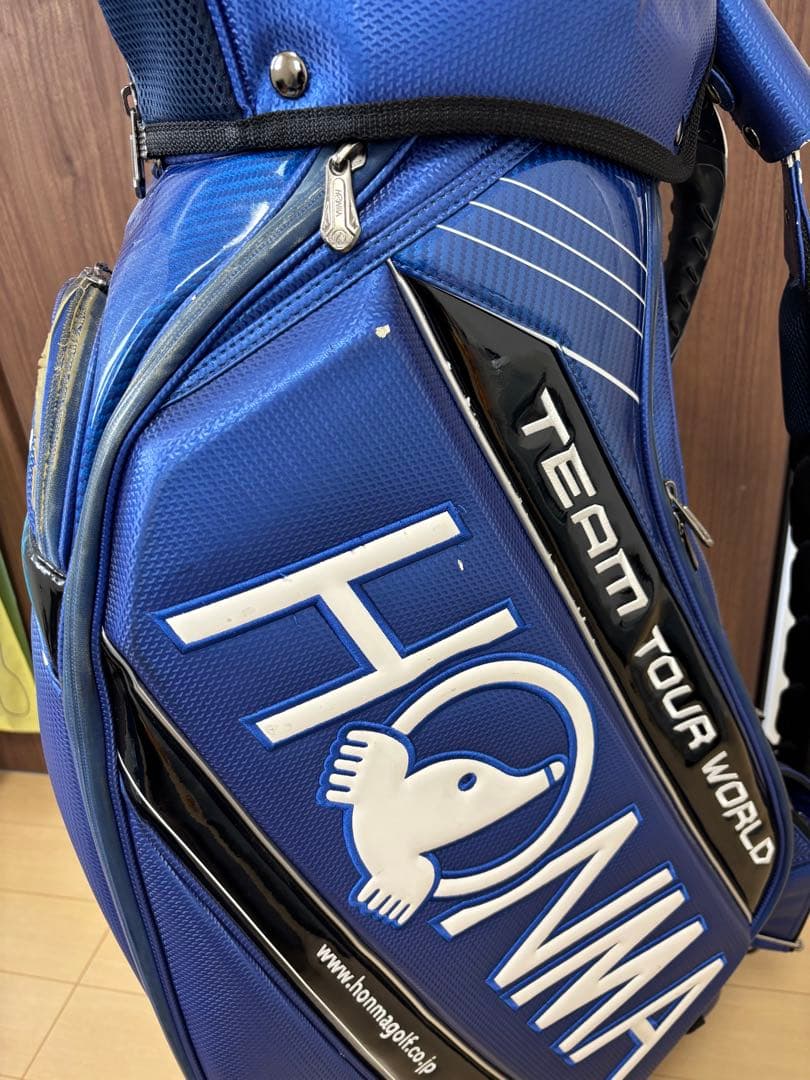 HONMA TEAM TOUR WORLD キャディバッグ 青