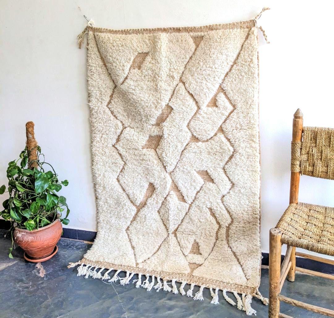 新品/未使用/一点物｜モダン ベニワレンラグ-No7 103×154