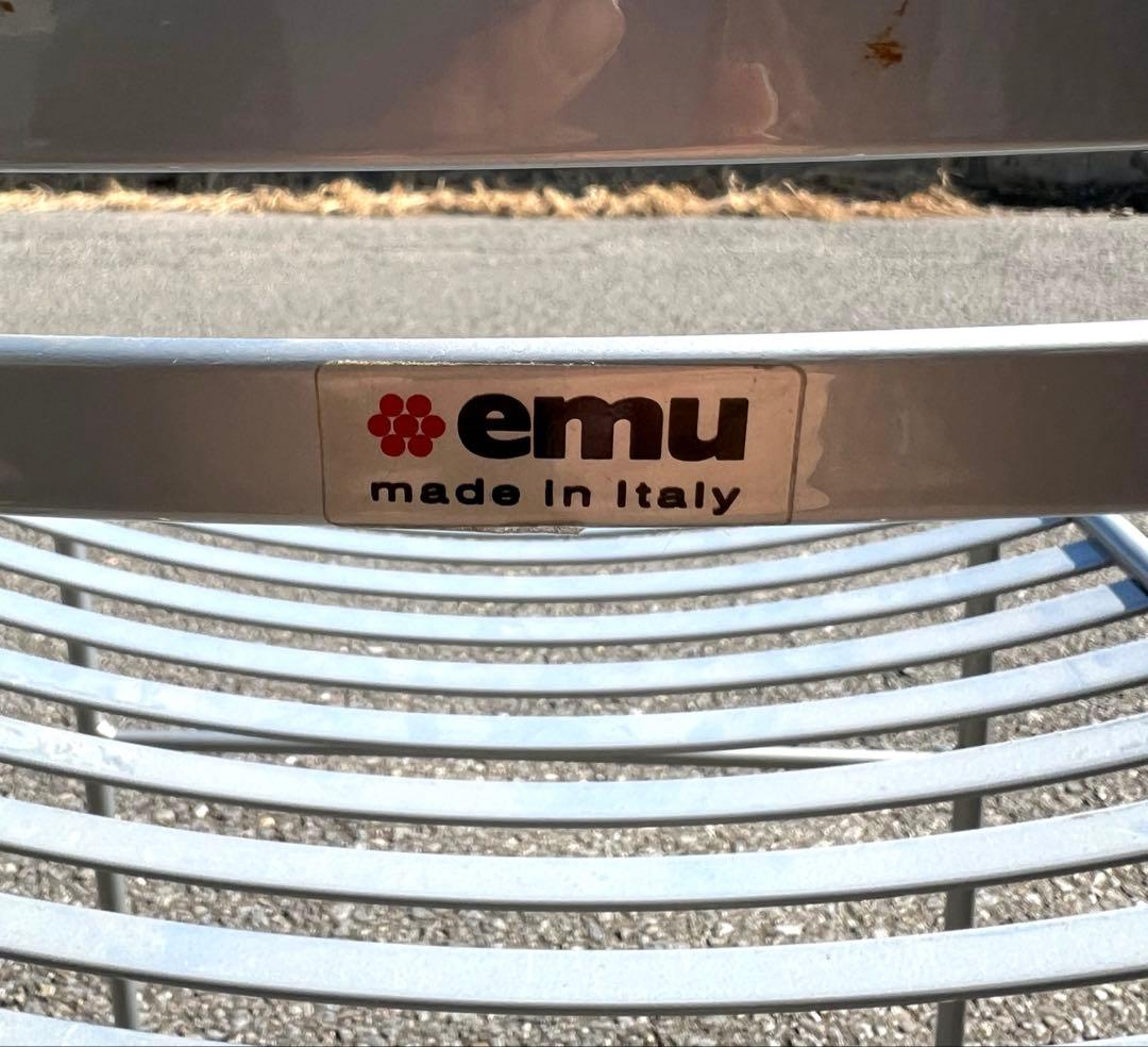 【即購入OK】emu エミュー ガーデンチェア 2脚 イタリア製