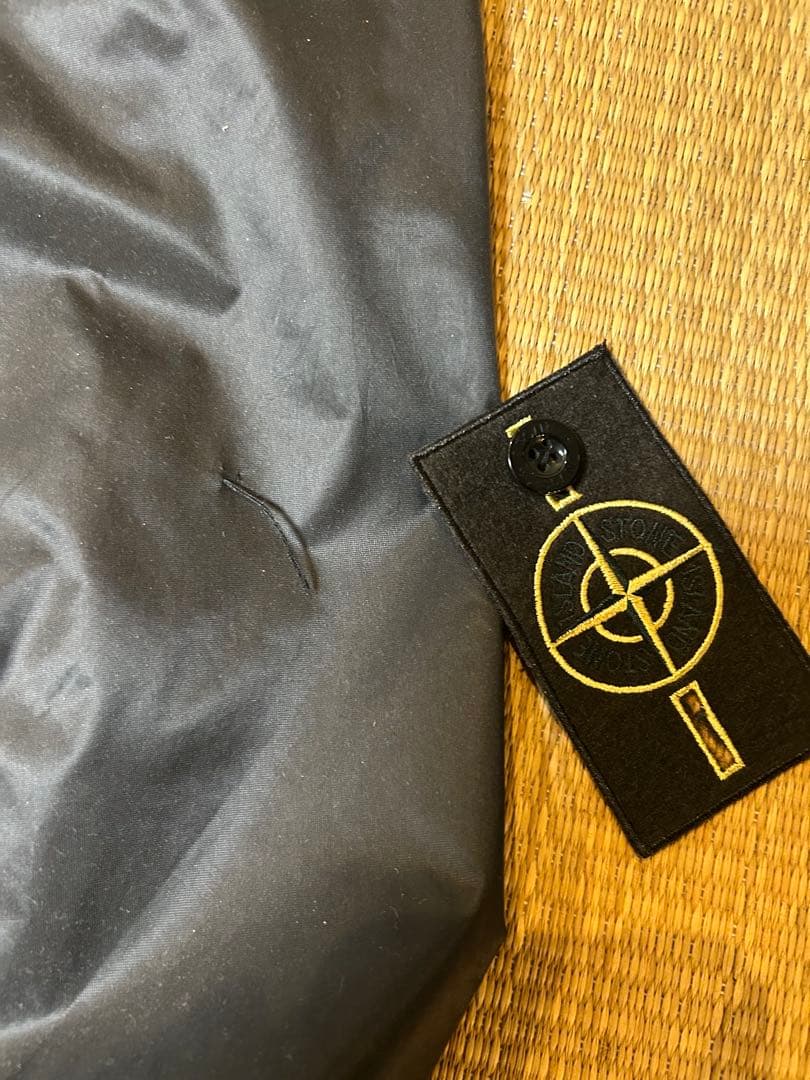 Stone  ナイロンジャケット ブラック/オレンジ