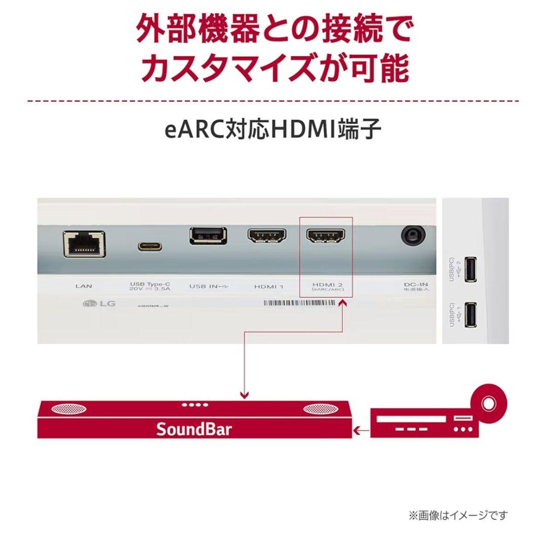 新*圭様 LG 32SQ730S-W 31.5インチ 4K PCモニター