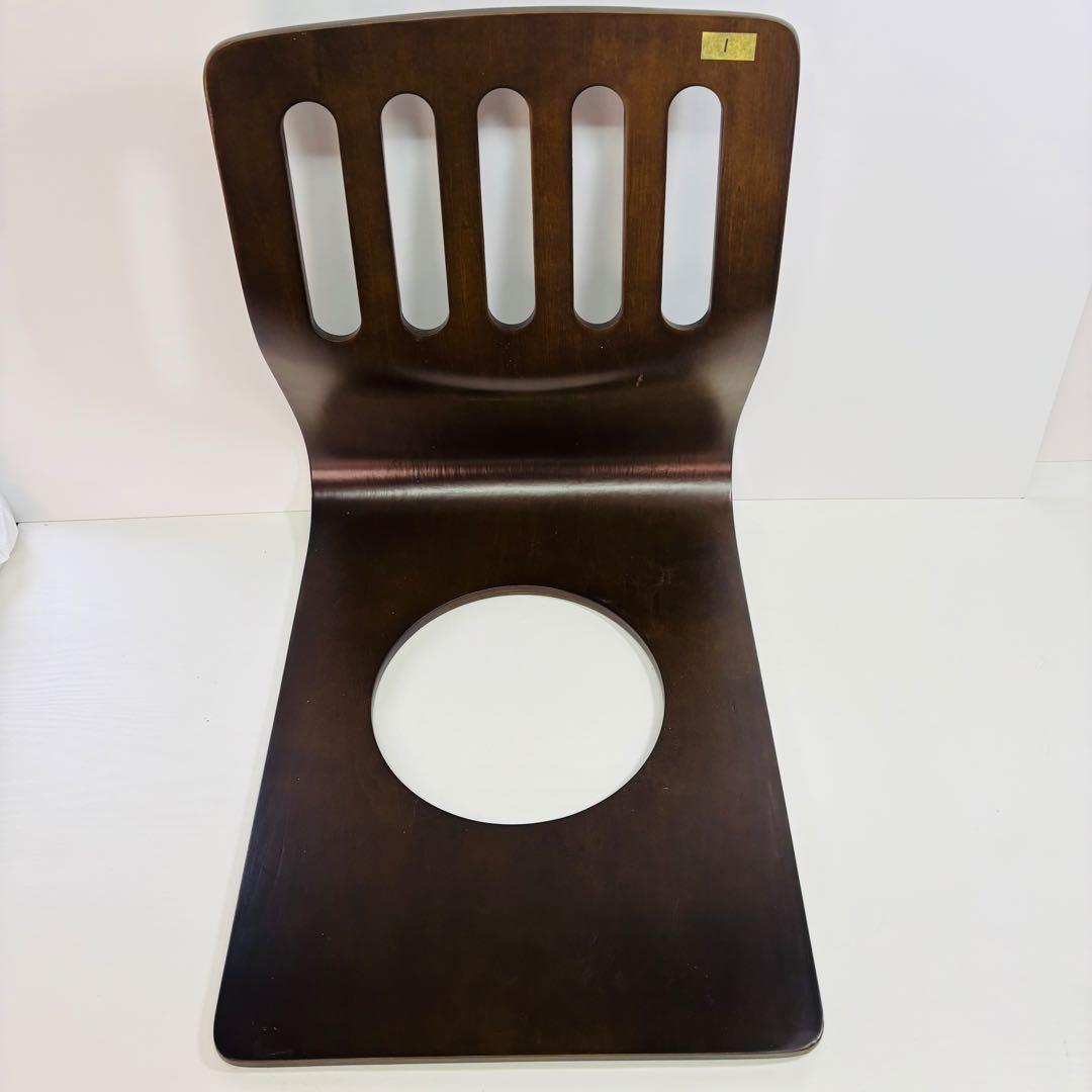 曲げ木 木製座椅子 4脚セット