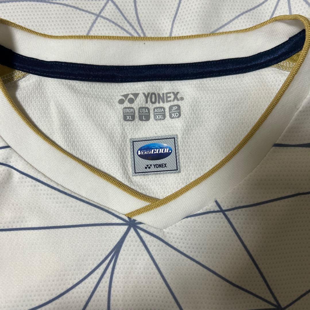 バドミントンヨネックスユニフォーム日本代表サイズXOリンダンモデル