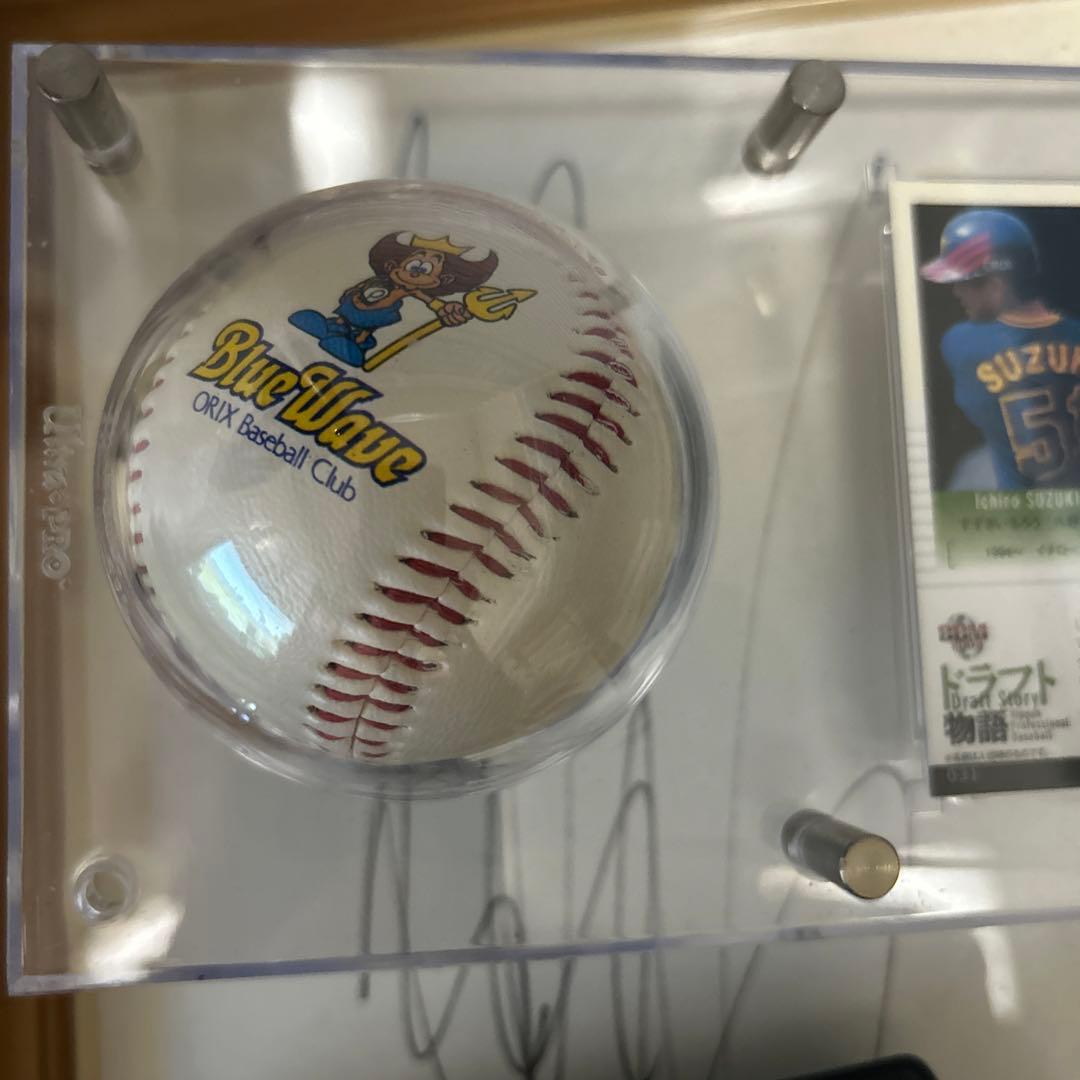 イチロー直筆サインボール2球　直筆サイン色紙セット