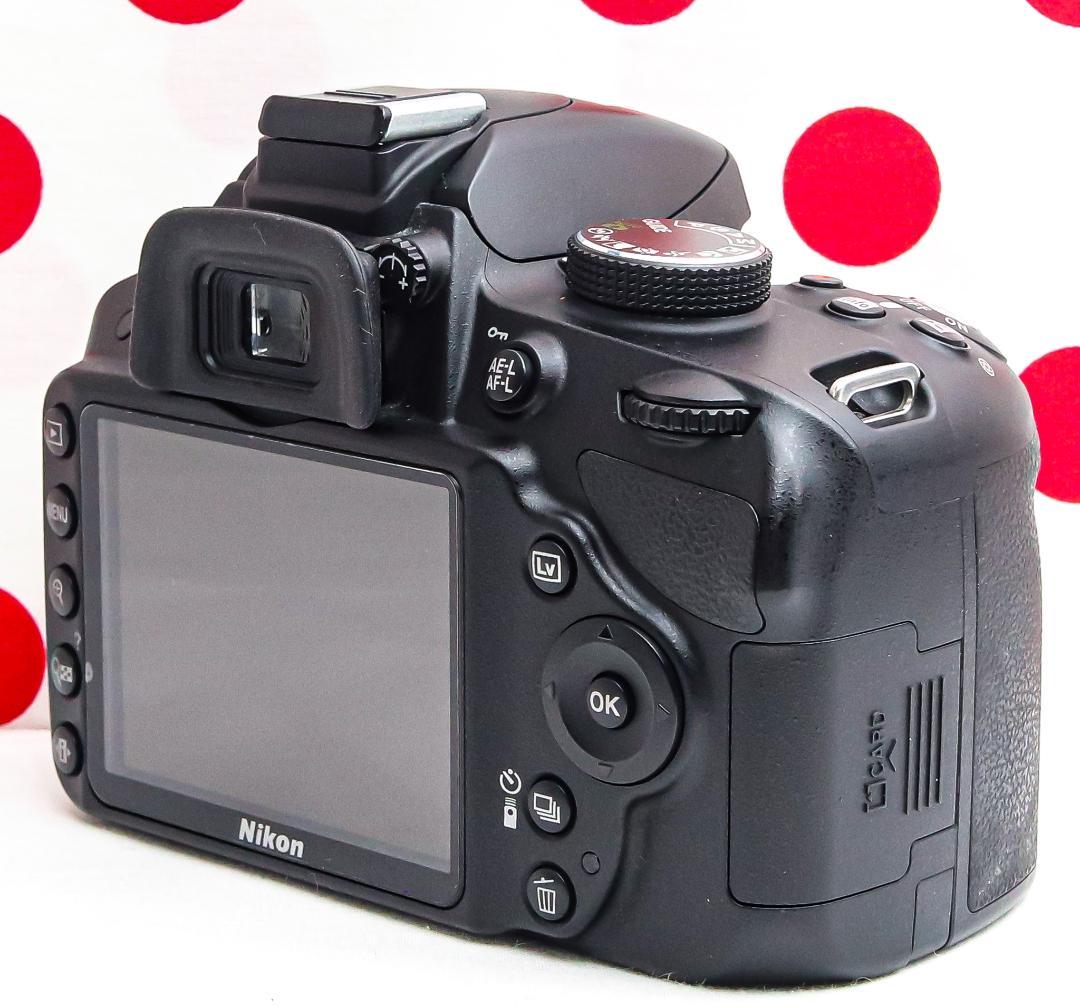 ニコン Nikon D3200♡スマホ転送♡デジタル一眼レフ♡初心者おすすめ