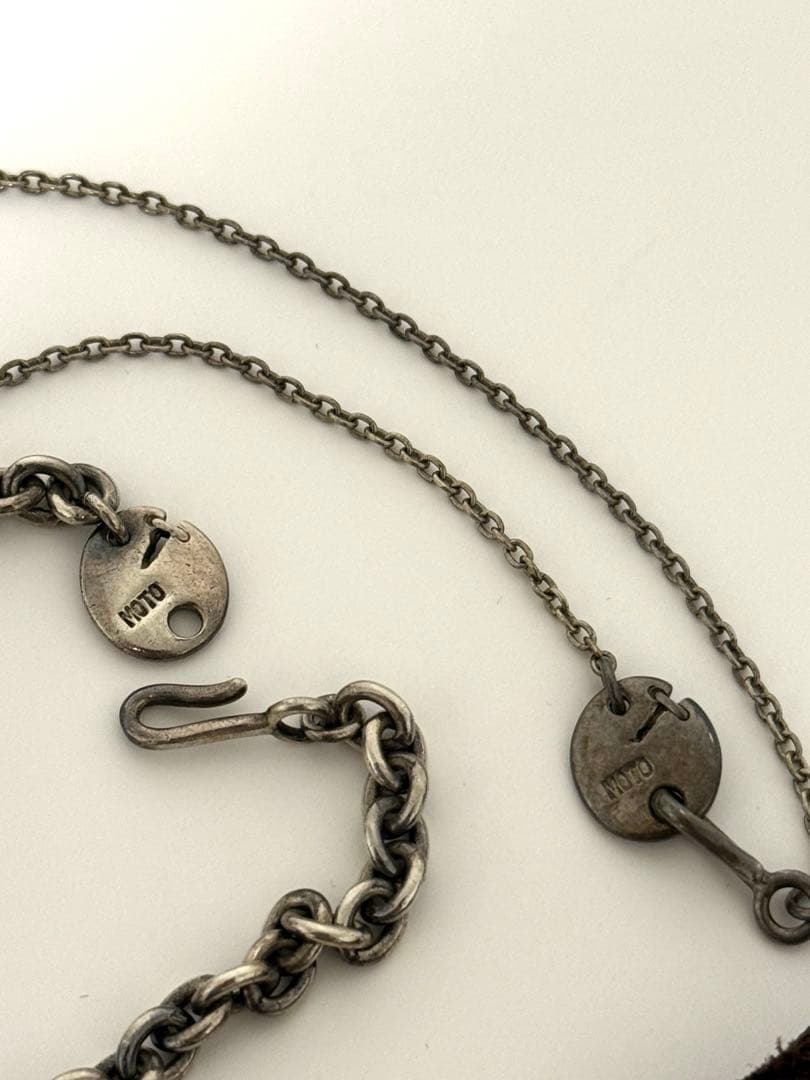 MOTO シルバー アクセサリー セット レザー