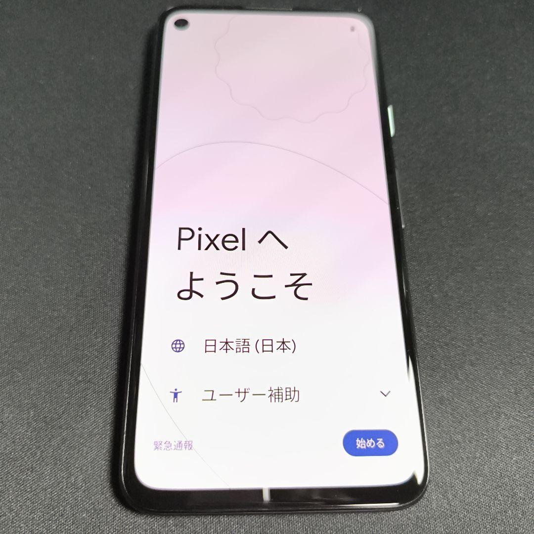 Google Pixel 4a 本体 simフリー 充電ケーブル付き