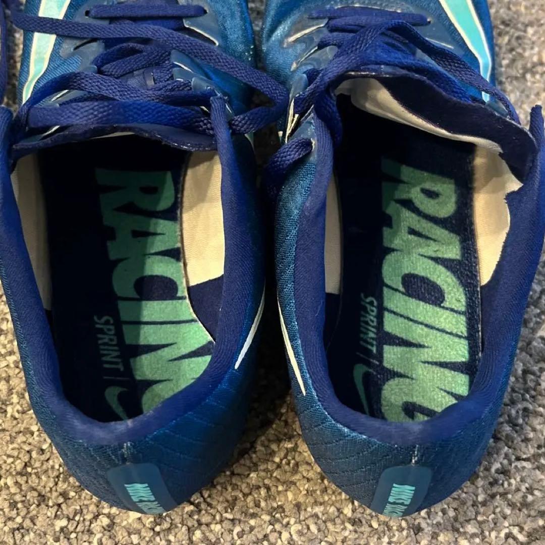 ナイキ 陸上スパイク 27.5cm スプリント用 NIKE ピン・工具付き