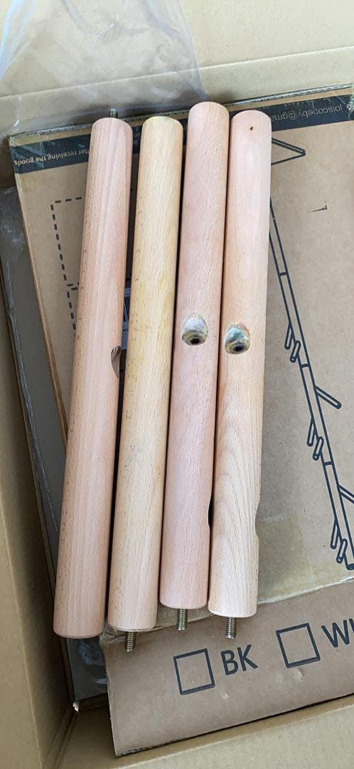 ☆木製ポールハンガーハンガーラック 落ちにくい 倒れにくい 調節可能