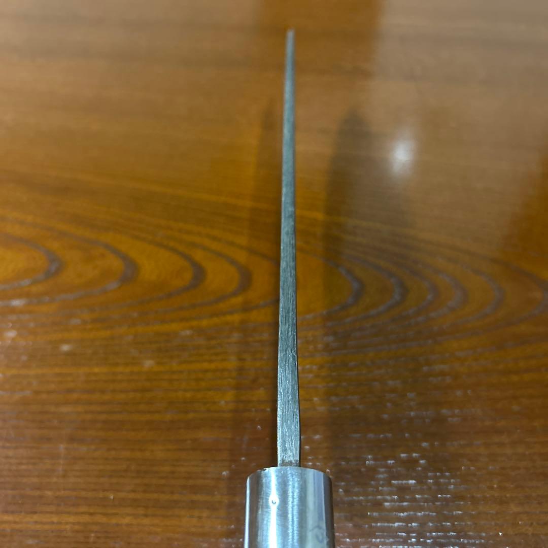 出刃包丁 両刃包丁 勝清作 全長36cm刃21cm厚約5mm ★送料無料