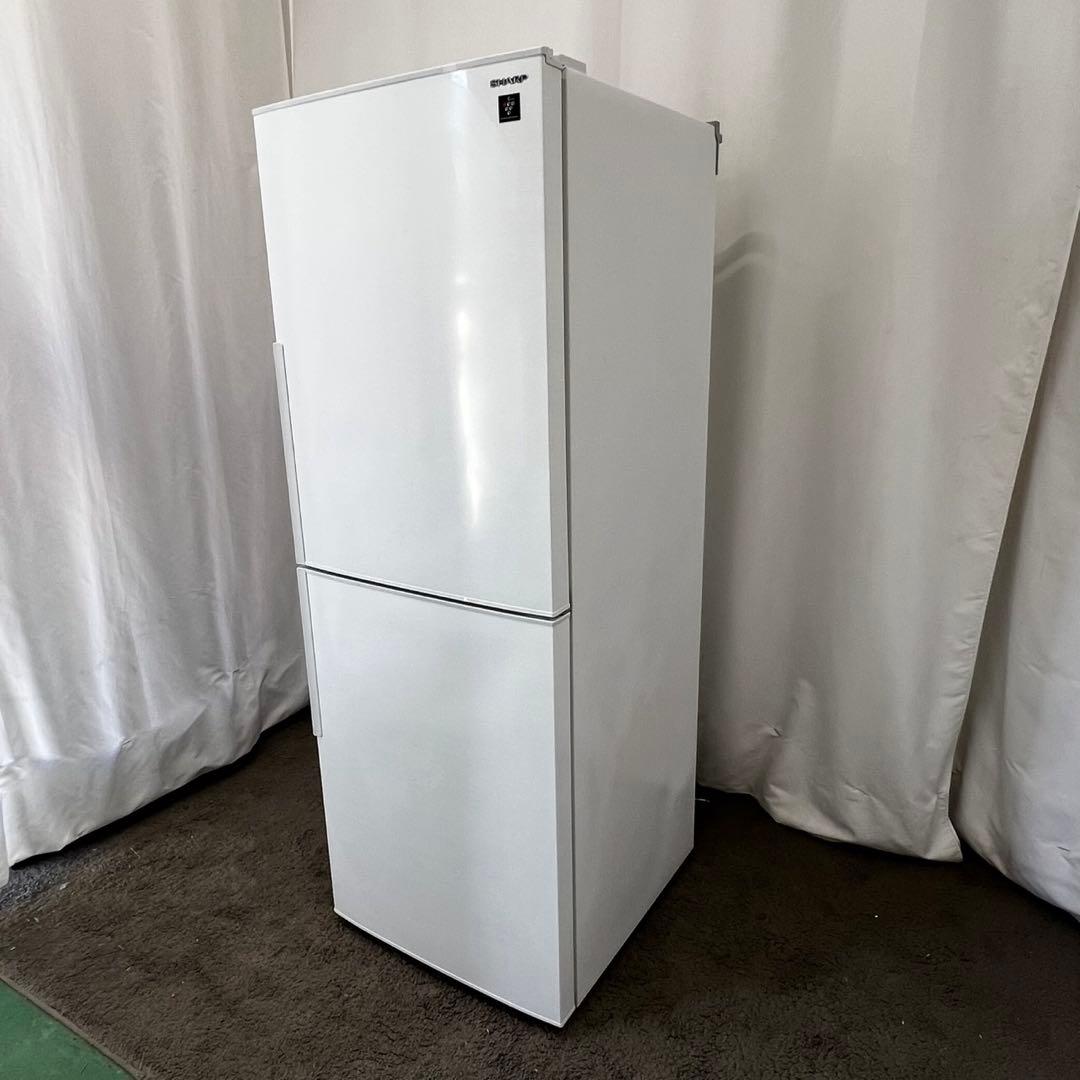 127⭕️冷蔵庫　SHARP 大容量　白　安い　中古　同棲　一人暮らし　設置無料