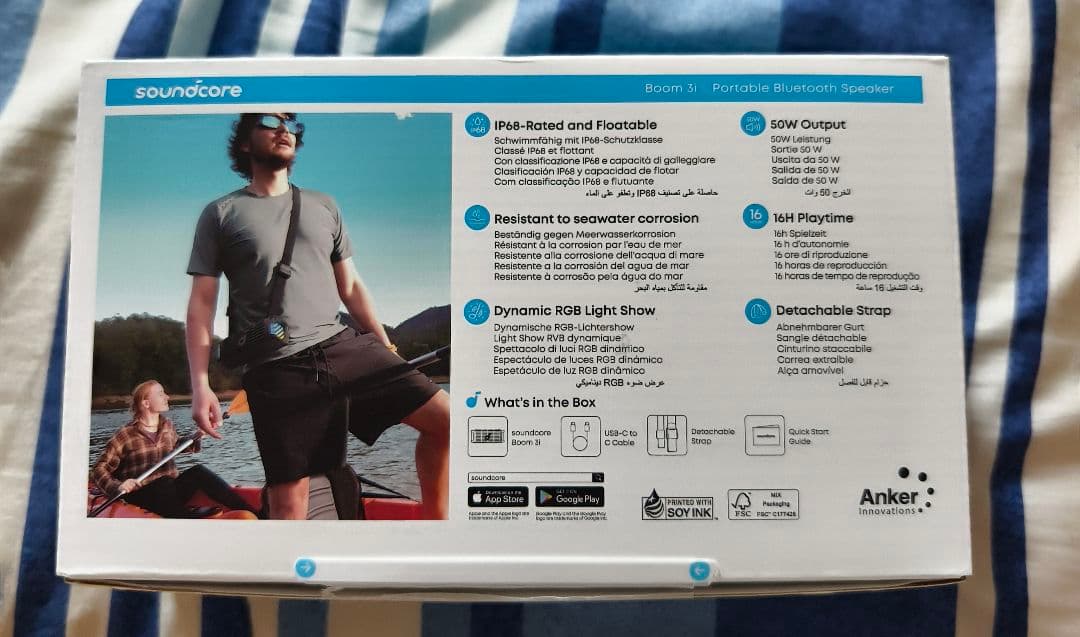 スピーカー・ウーファー Soundcore boom 3i