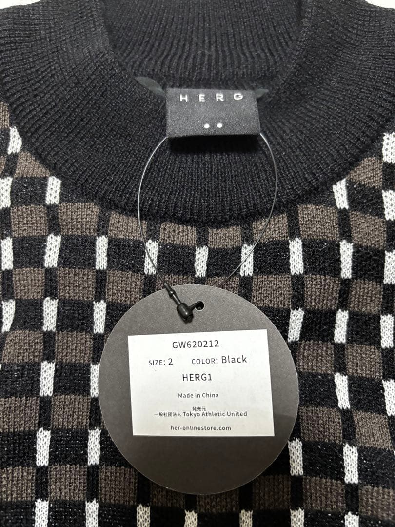 新品未使用　HERG セーター　サイズ2