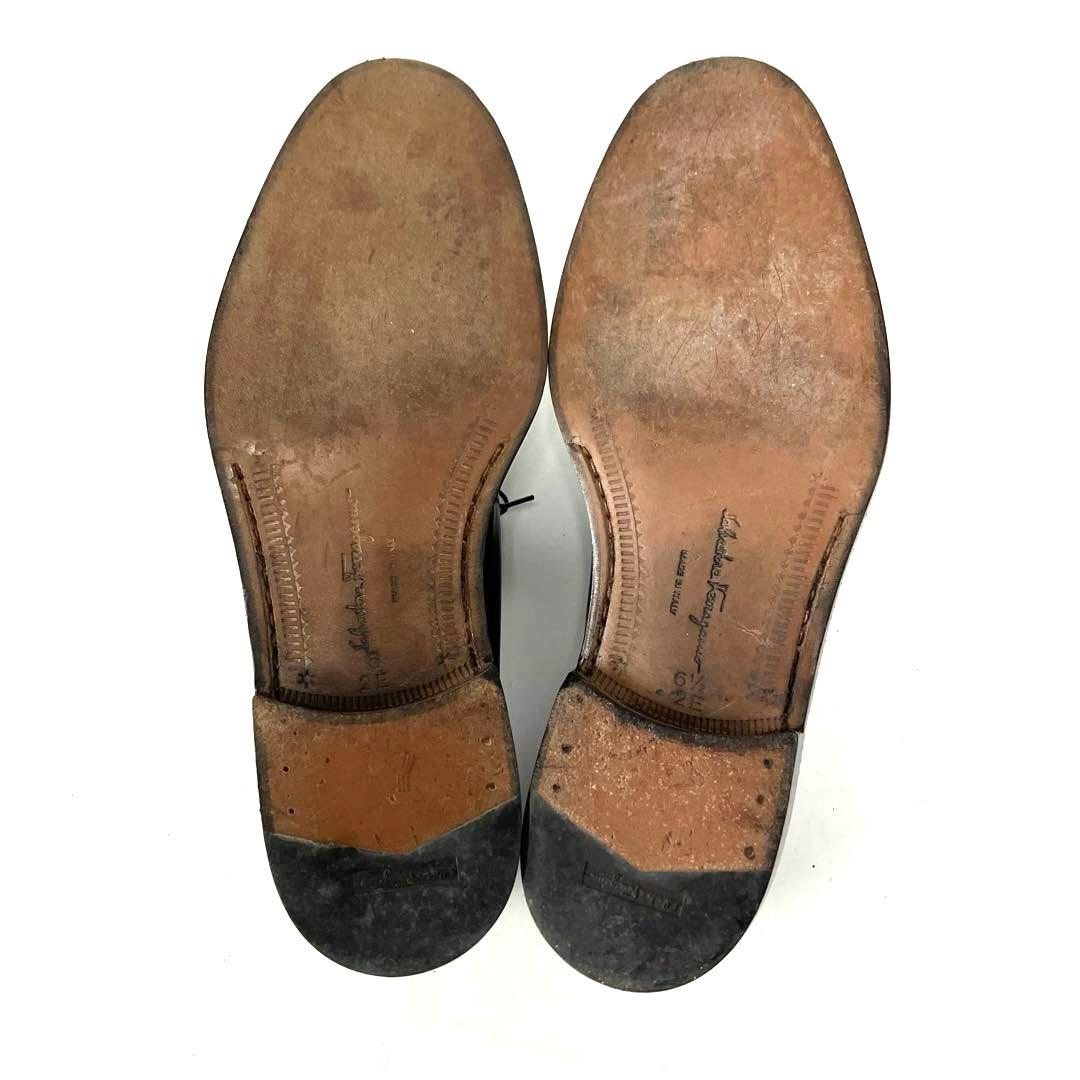 大人気☆サルヴァトーレフェラガモ☆ビジネスシューズ☆レースアップ☆革靴☆ブラック