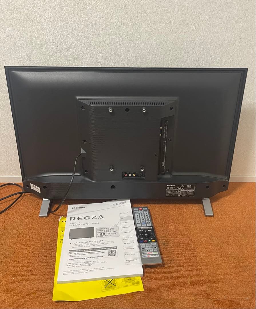東芝 液晶テレビ 32V型 2021年製 LED ネット動画アプリ多数搭載