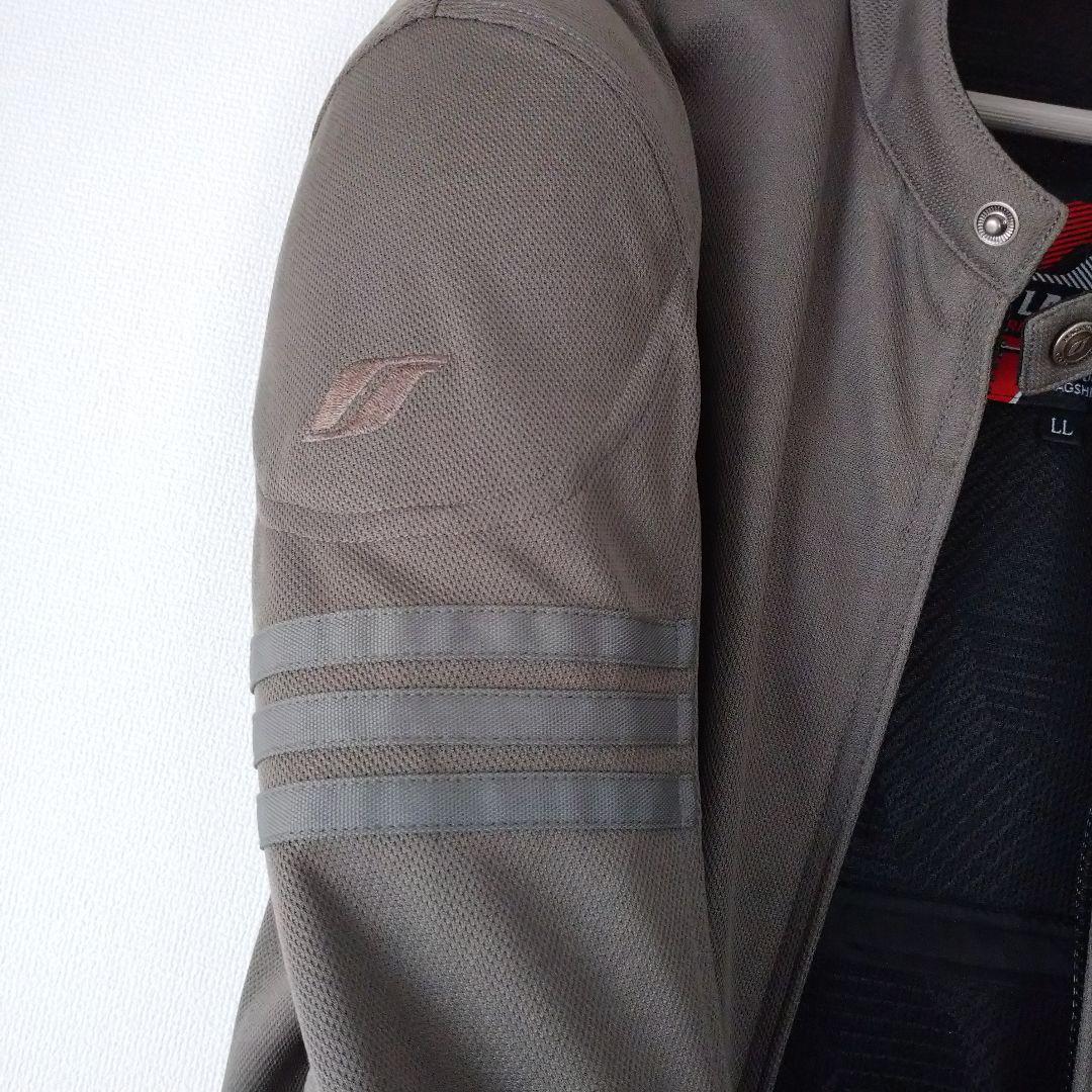 フラッグシップ ベルサージャケット フルメッシュ LL グレー FJ-S210