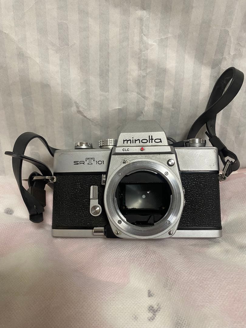 MINOLTA SRT101/レンズMC ROKKOR-PF 50mm 1.7