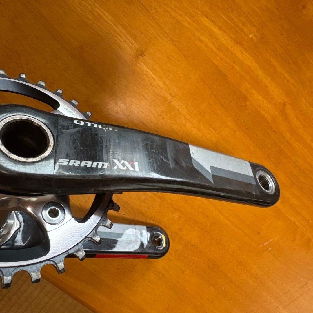 SRAM XX1 軽量 カーボン クランク GXP ナローワイドギヤ32t