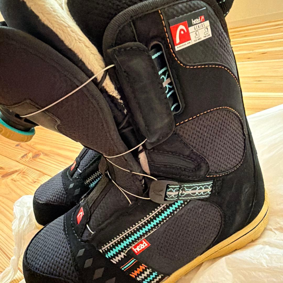 HEAD スノーボードブーツ BOAシステム ブラック 23.5cm