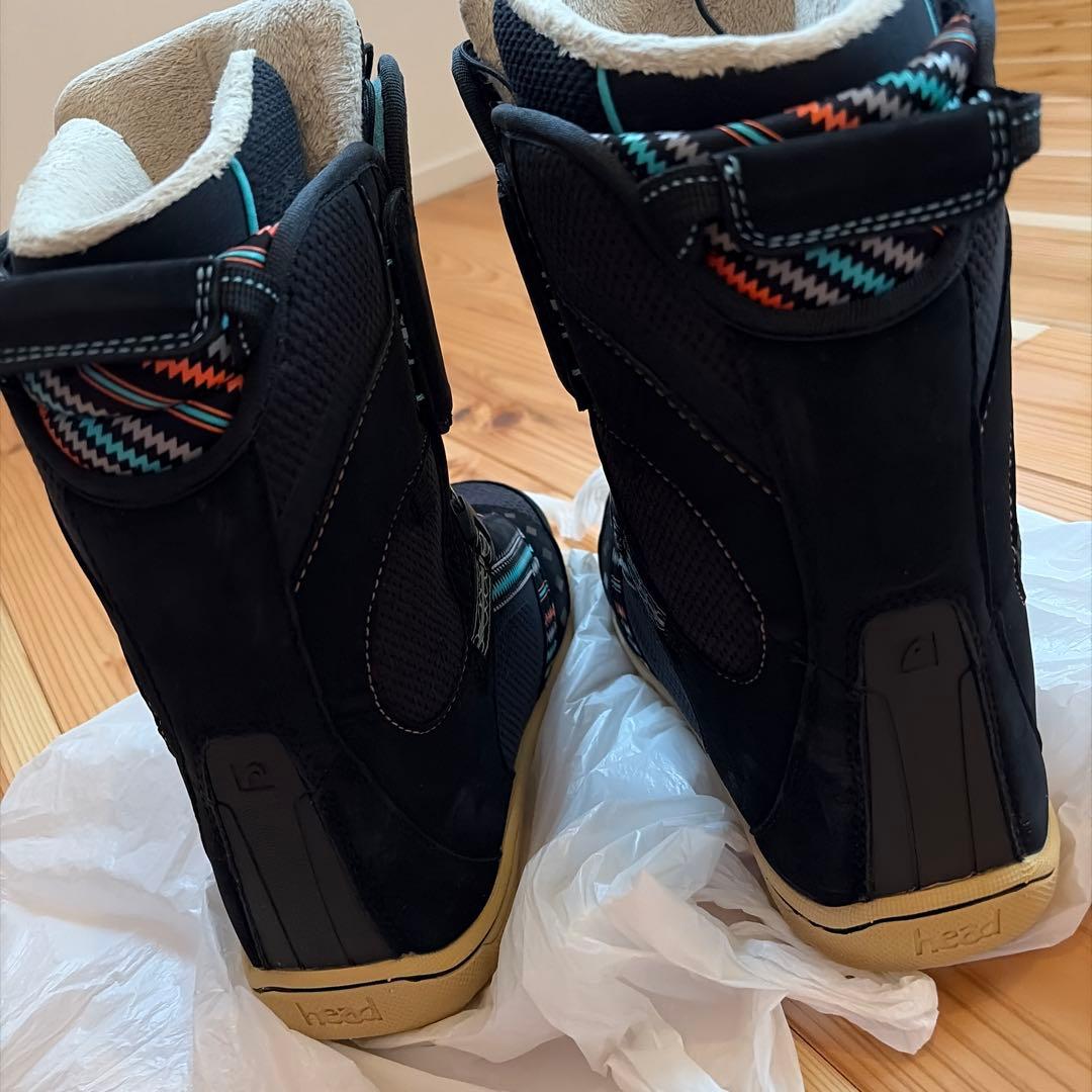 HEAD スノーボードブーツ BOAシステム ブラック 23.5cm