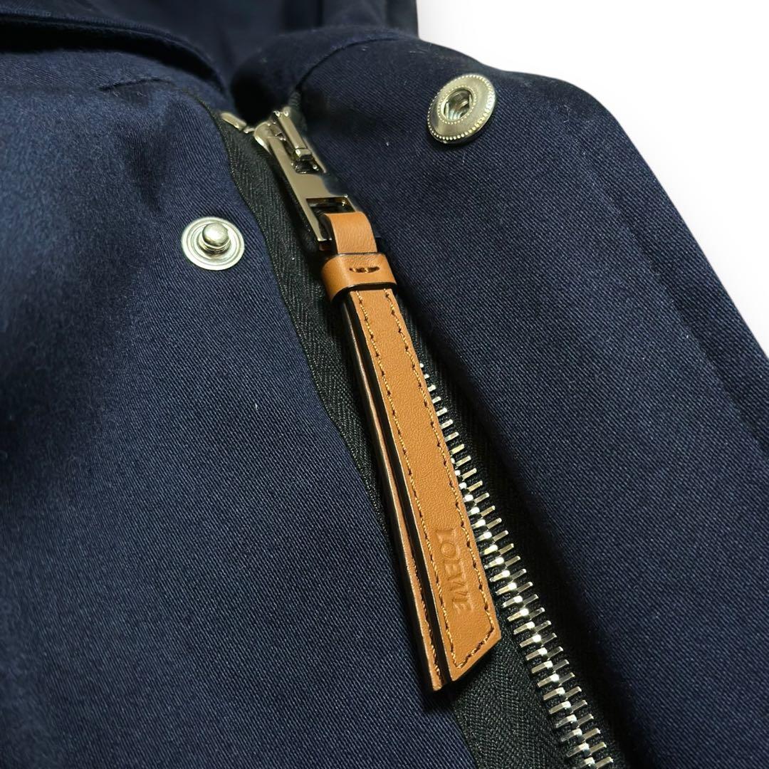 未使用❤️ロエベ アナグラム モッズコート ライナー付き フーデットロングパーカー