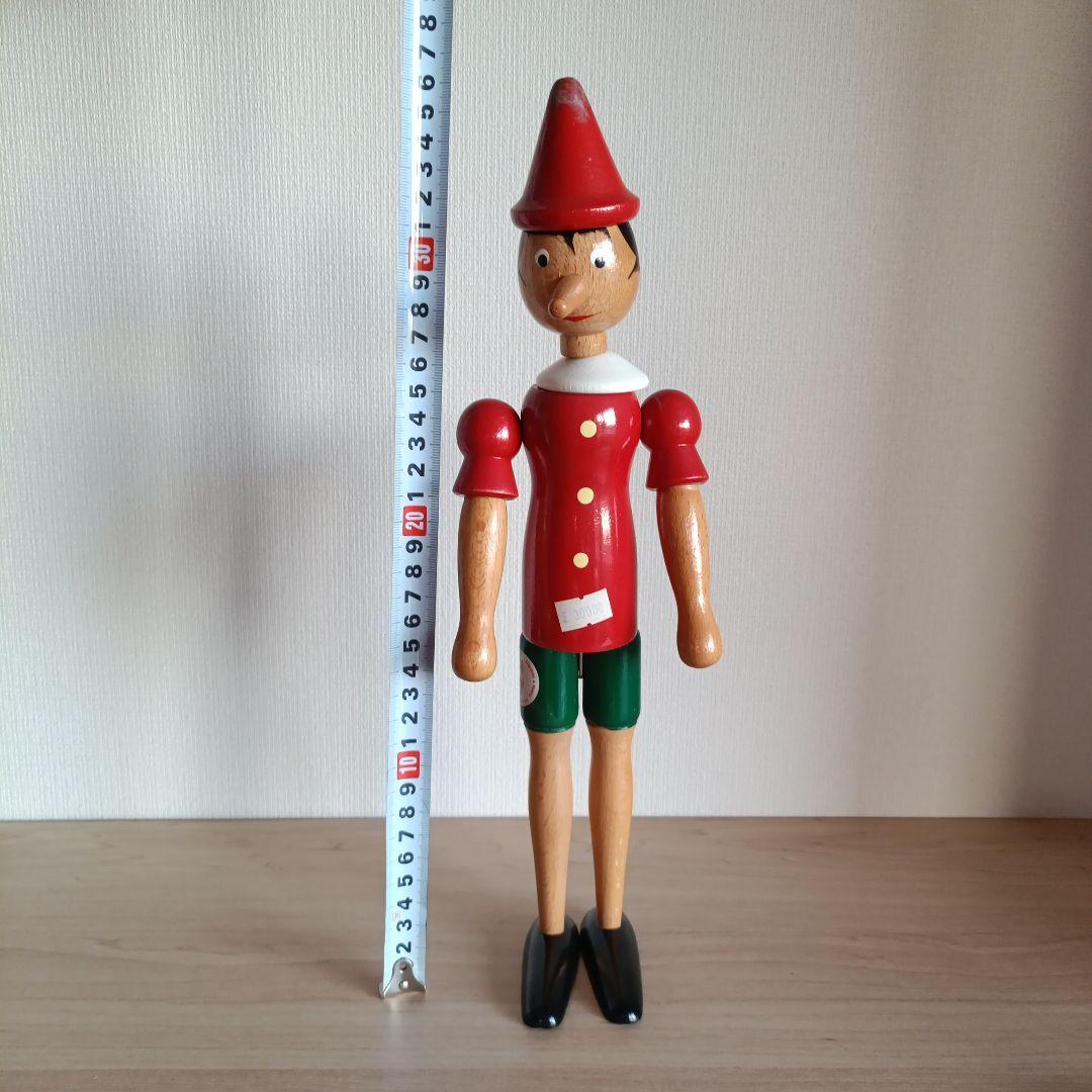 木製　ピノキオ　人形　イタリア製