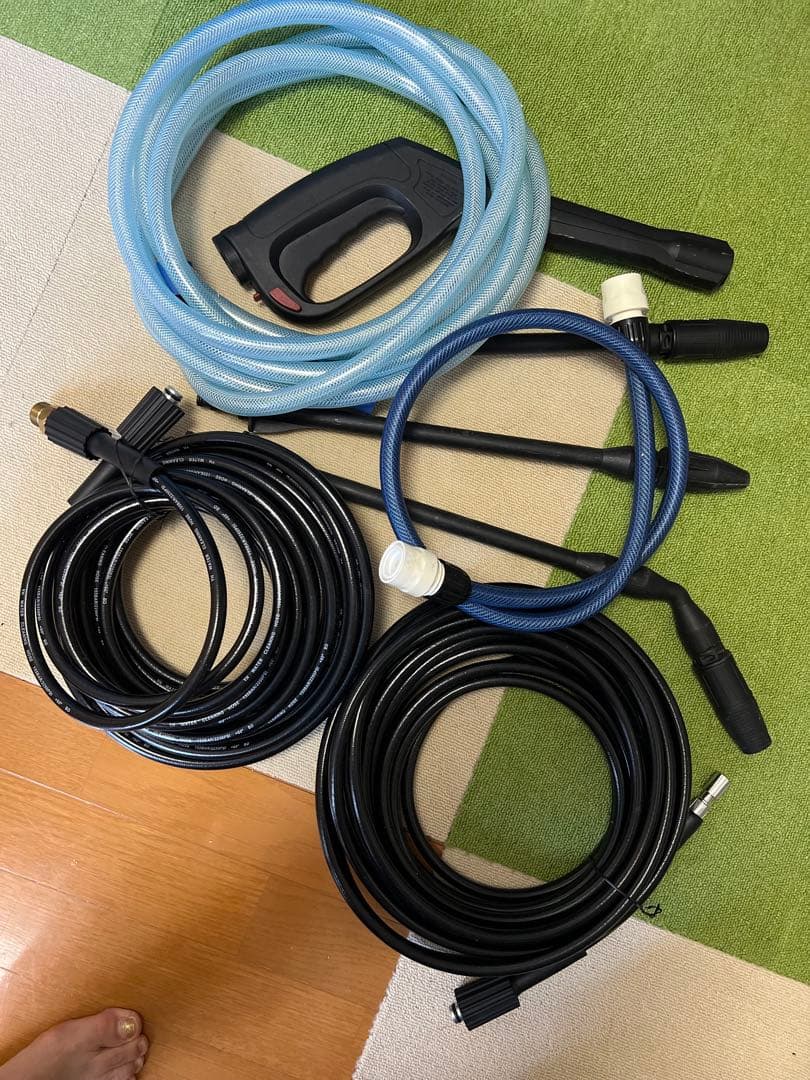 ★おすすめ美品★HIDAKA HK-1890 高圧洗浄機 セット20mホース