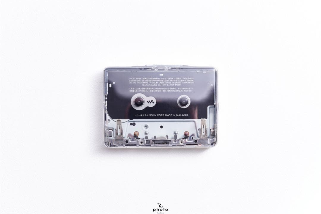 SONY WALKMAN 透明外装 真鍮製フライホイール WM-EX921