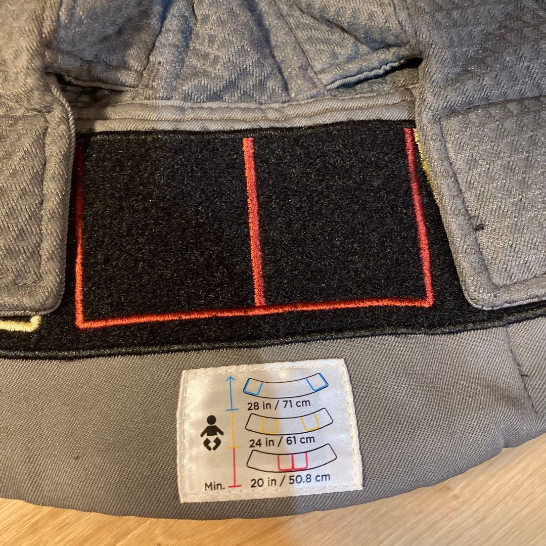 【美品】エルゴベビー抱っこ紐　オムニブリーズ　グラファイトグレー