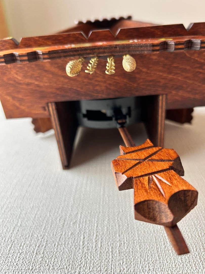 【美品】ドイツ製　クックリーノ シュヴァルツヴァルド　振り子時計　カッコー時計