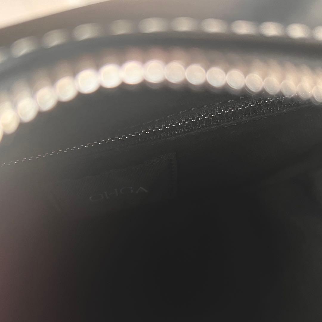 【極美品】 OHGA バッグ　ミニボストンバッグ　MINI BOSTON BAG