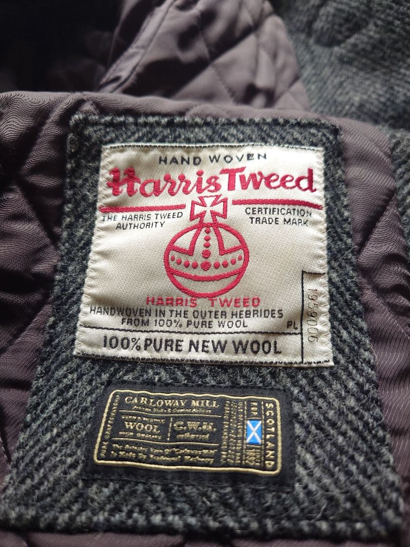 ★値下げ★エディバウアー EddieBauer ダッフルコート ハリスツイード