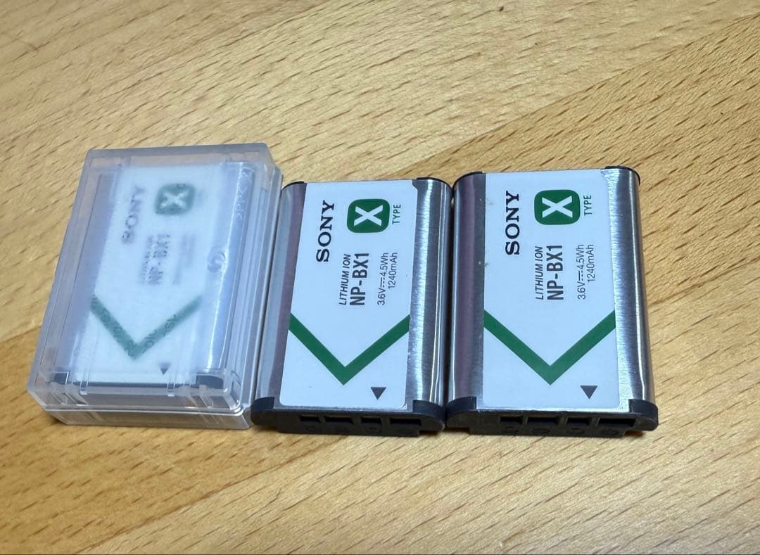 SONY VLOGCAM ZV-1 カメラ　シューティンググリップ予備バッテリ付