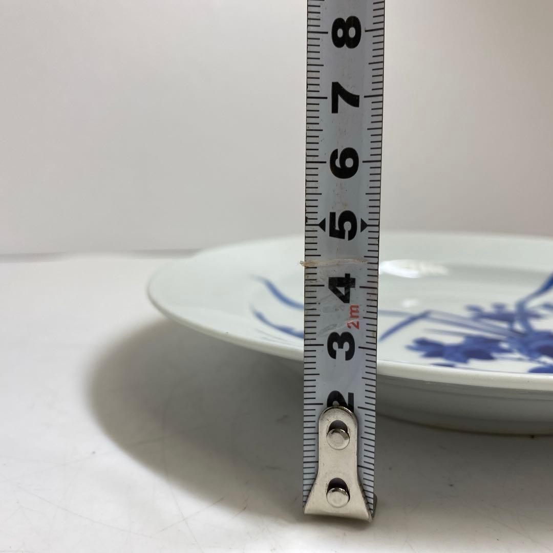 中国清時代　江西瓷業公子　青花皿　直径19.2㎝　タエサ　東な8-0104☆2F