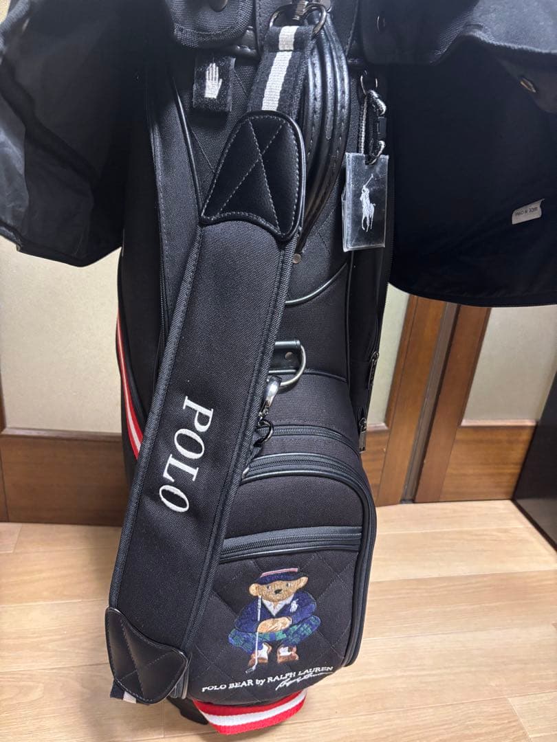 ラルフローレン ポロベア キャディバッグ（ブラック）
